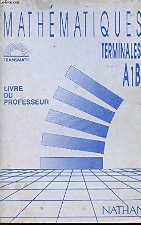 mathematiques tles a1b programme PDF