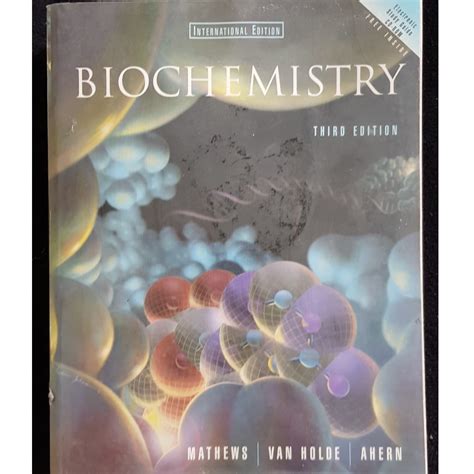 mathews van holde biochemistry 3rd edition Ebook PDF