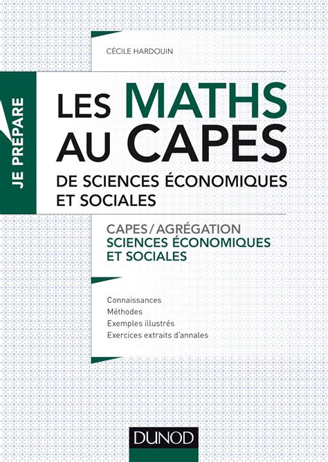 maths capes sciences conomiques sociales Kindle Editon