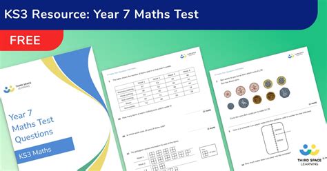 maths test papers ks3 year 7 Doc