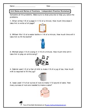 mathworksheetsland answers unit rate Reader