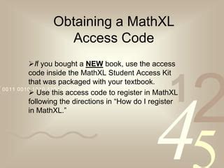 mathxl trial access code for student Doc