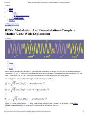 matlab code for bpsk modulation pdf Kindle Editon