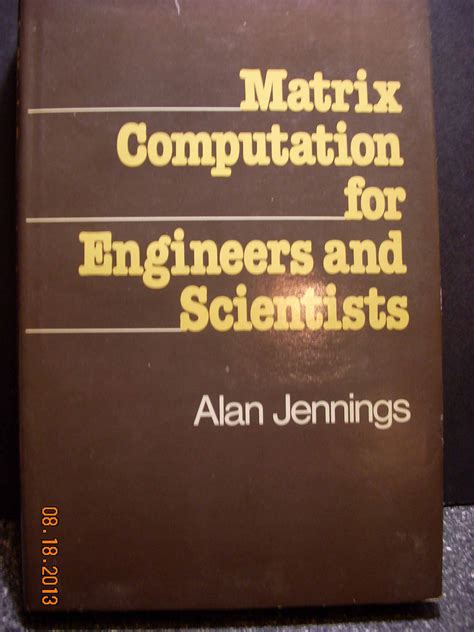 matrix computation for engineers and scientists Doc