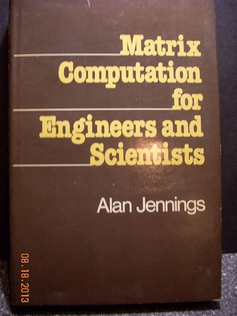 matrix computation for engineers and scientists Doc