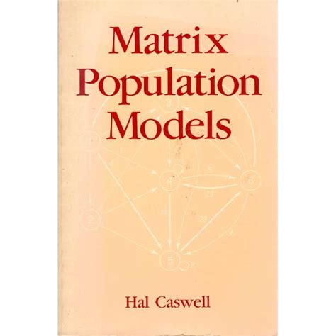 matrix population models second edition paperback Epub