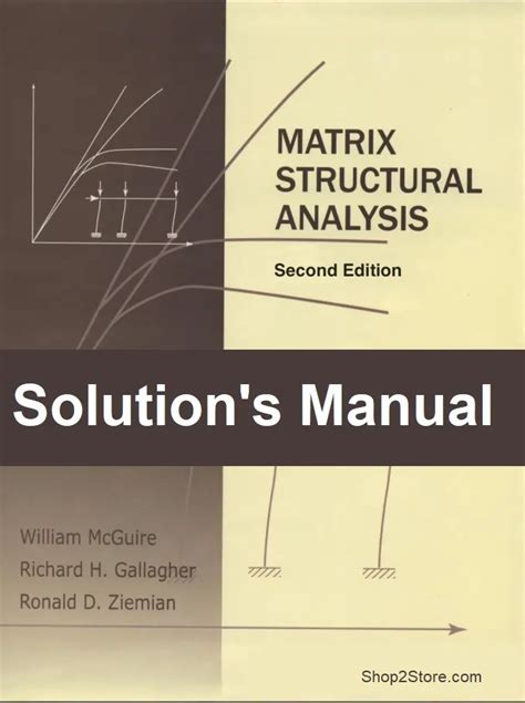 matrix structural analysis mcguire solution manual Reader