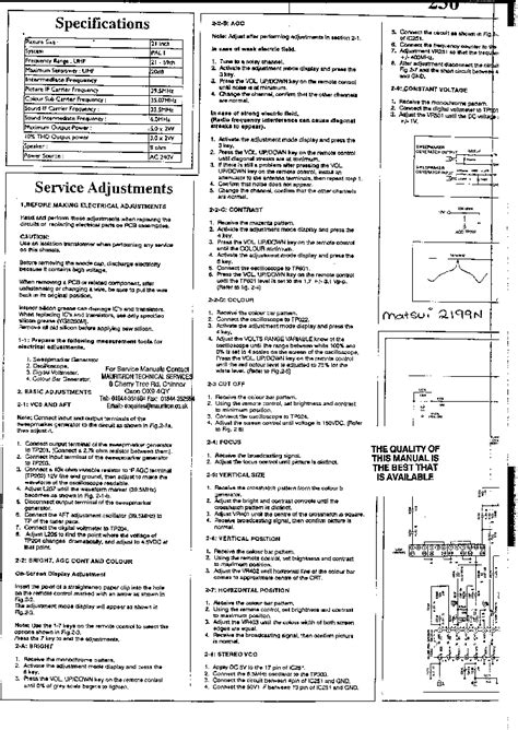 matsui mat32lw507 quick manual service manual guide user guide Doc