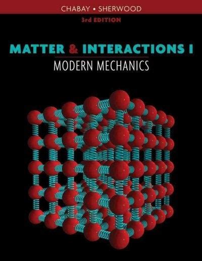 matter interactions 3rd edition solutions pdf Ebook PDF