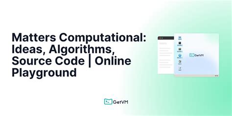 matters computational ideas algorithms source code Doc