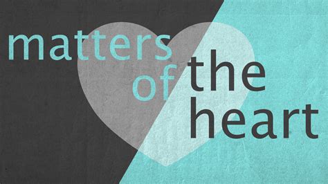 matters of the heart PDF