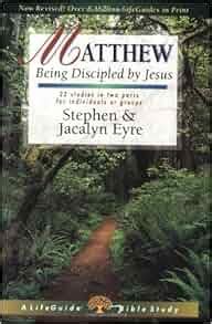 matthew being discipled by jesus lifeguide bible studies PDF