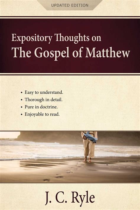 matthew expository thoughts on the gospels expository thoughts on the gospels Reader