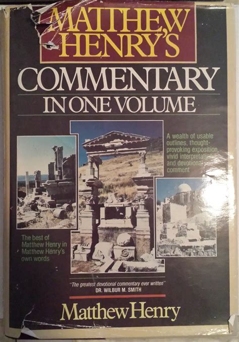 matthew henrys commentary one volume Reader