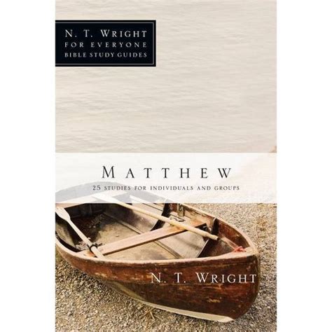 matthew n t wright for everyone bible study guides Epub