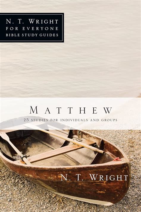 matthew n t wright for everyone bible study guides Epub