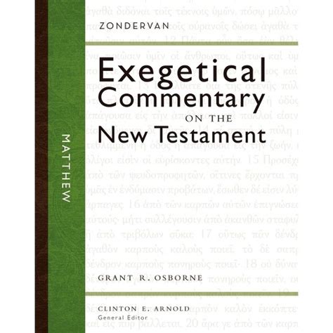 matthew zondervan exegetical commentary on the new testament Epub