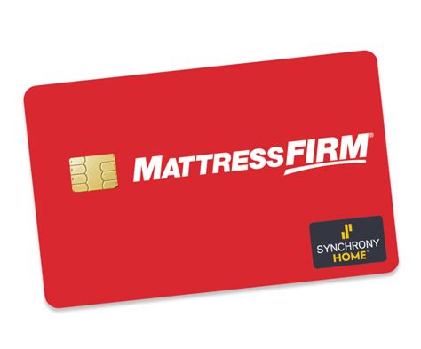 mattress firm credit card