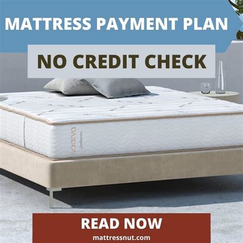 mattress payment plan no credit check Doc