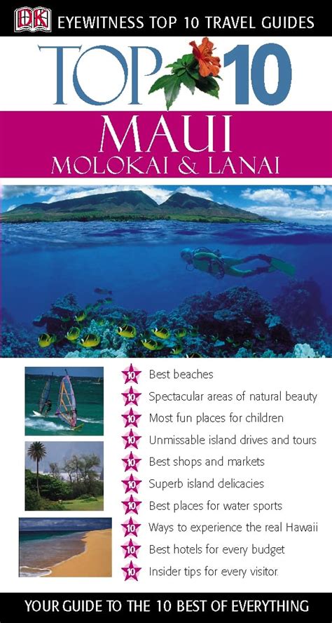 maui molokai and lanai dk eyewitness top 10 travel guide Reader