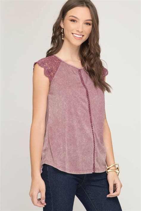 mauve shirts for women