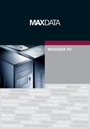 maxdata 140144 storage owners manual Doc