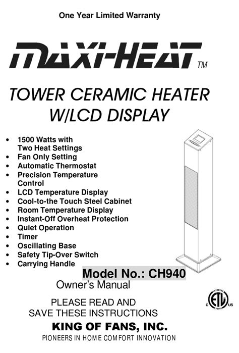 maxiheat mxophss user guide Reader