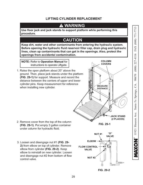 maxon lift gate troubleshooting manual Doc