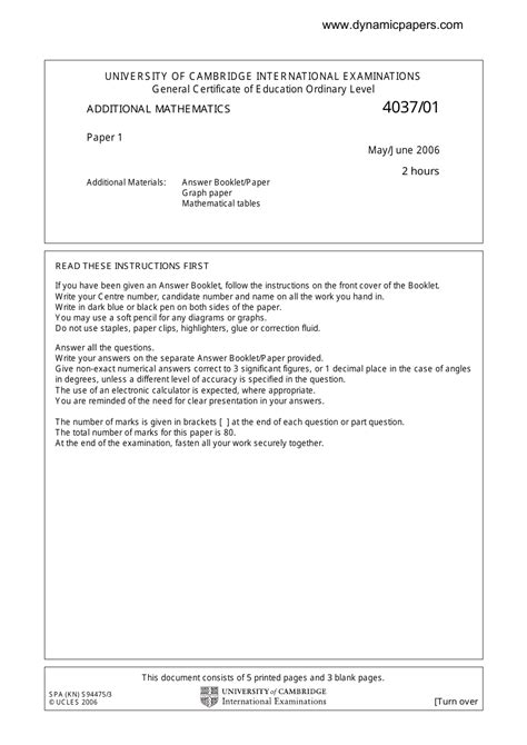 may june 2006 paper 1 PDF
