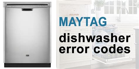 maytag dishwasher error codes Epub