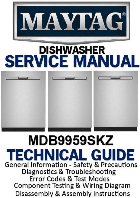 maytag dishwasher repair manual online Epub