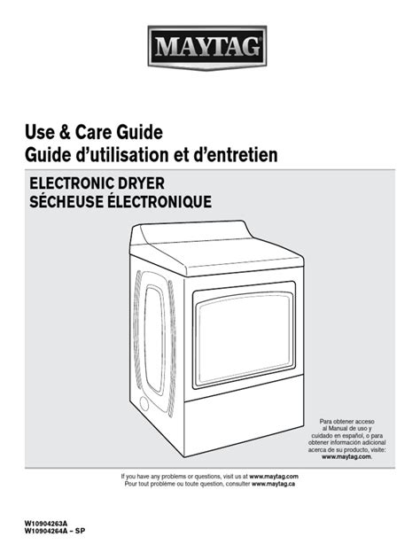 maytag dryer service manual Kindle Editon