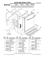 maytag mdb8951bw dishwashers owners manual PDF