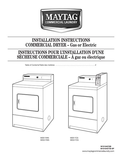 maytag performa dryer user manual Kindle Editon