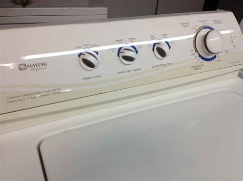 maytag performa manual washer Reader