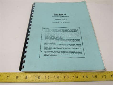 mazak t32 program manual Reader