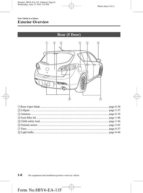 mazda 3 owners manual 2012 Doc