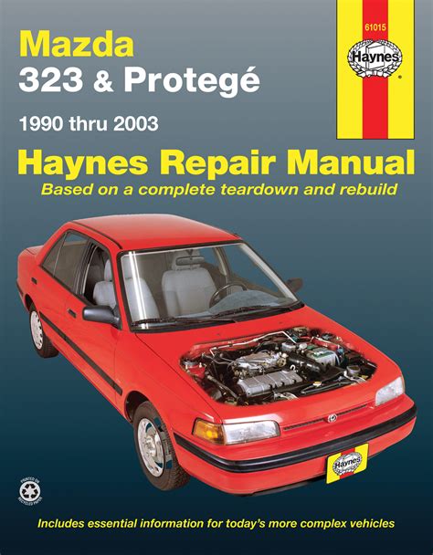 mazda 323 protege 1999 workshop manual PDF