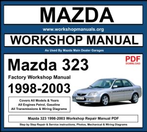 mazda 323 workshop manual pdf Kindle Editon