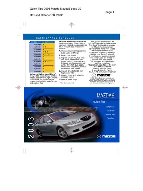 mazda 6 2003 manual pdf PDF