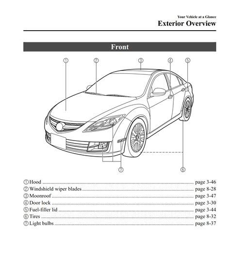 mazda 6 2009 owner manual uk Doc