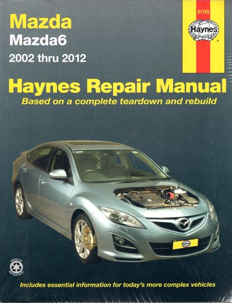mazda 6 repair manual PDF