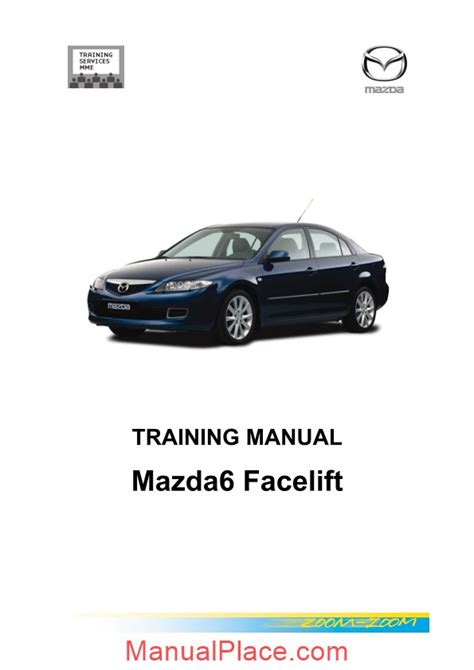 mazda 6 technical manual Reader