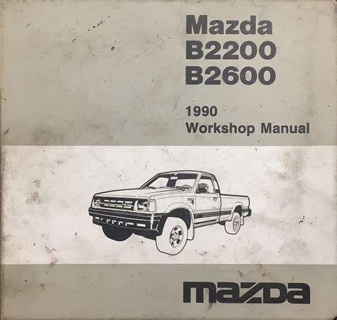 mazda b manual repair shop book tor Epub