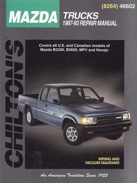 mazda b2500 owners manual PDF