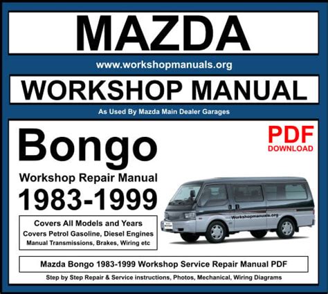 mazda bongo manual pdf Ebook Doc