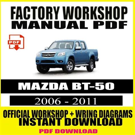 mazda bt 50 workshop manual Kindle Editon