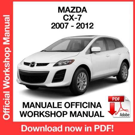 mazda cx7 workshop manual Kindle Editon