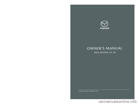 mazda maintenance user guide Epub