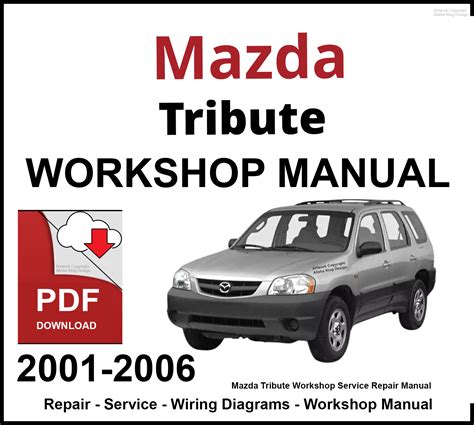 mazda tribute 2002 automatic transmission workshop manual Reader